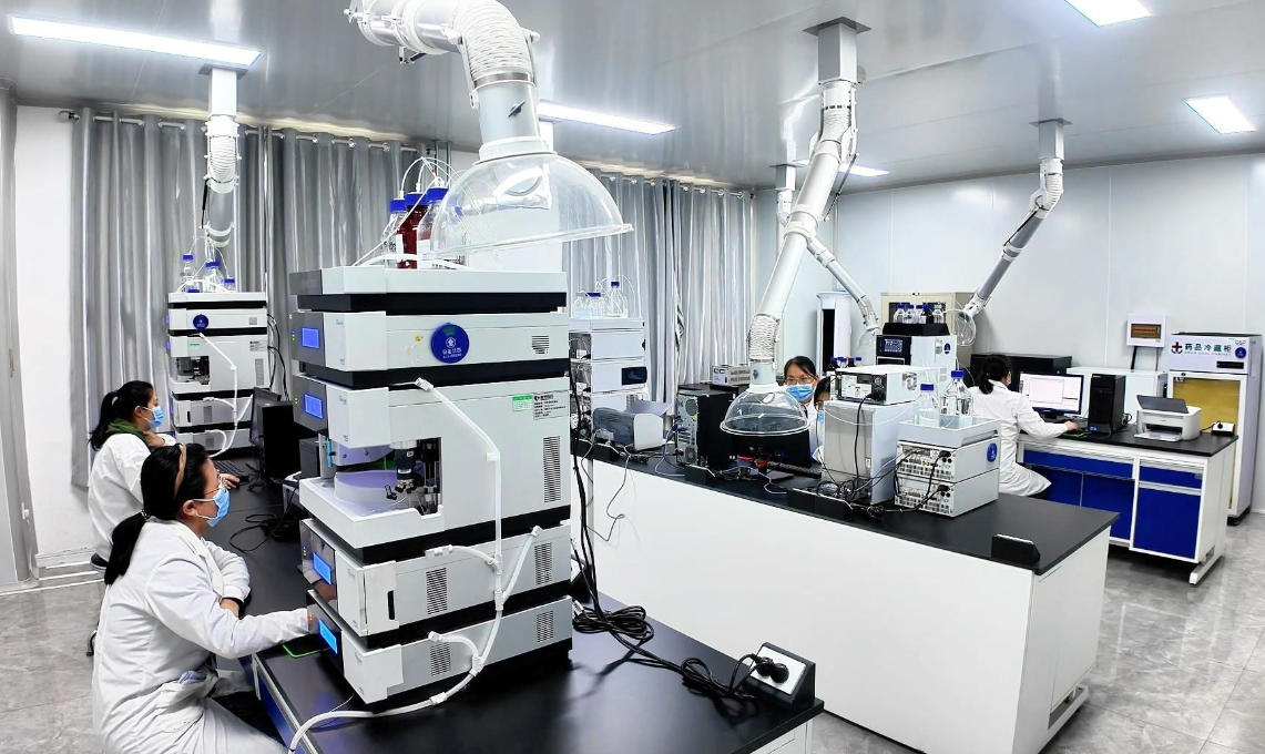 鑫煜制藥檢驗(yàn)中心。受訪企業(yè)供圖