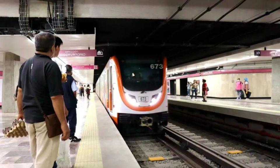?墨西哥城地鐵1號線。中國中車供圖。